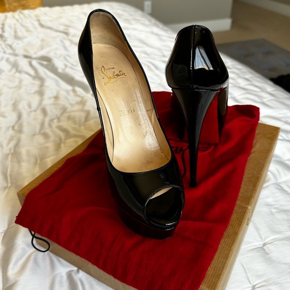 Lady Peep 150 Patent Calf Black - Picture 6 of 10